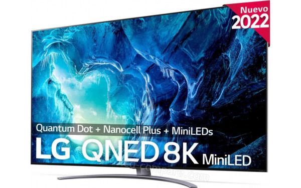 LG 75QNED96 2022 - Vue 3/4 droite