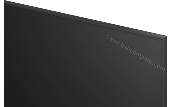 LG 75UA7500 - Zoom sur le coin sup&eacute;rieur droit