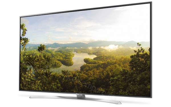 LG 75UH780V - Vue 3/4 droite