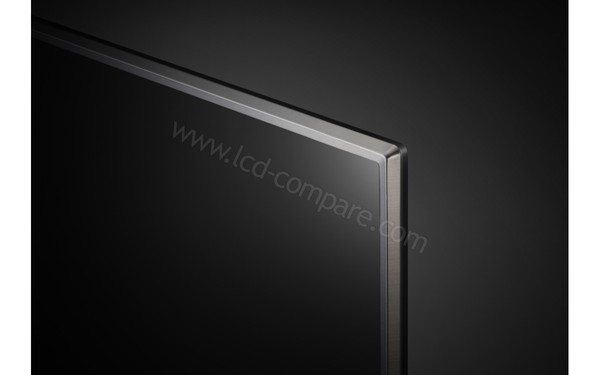 LG 75UJ675V - Zoom sur le coin sup&eacute;rieur droit