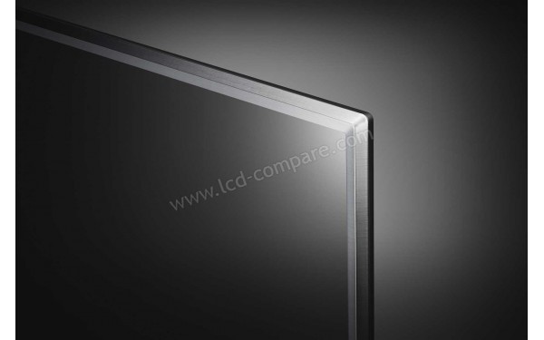 LG 75UM7000 - Zoom sur le coin sup&eacute;rieur droit