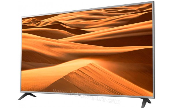 LG 75UM7000 - Vue 3/4 droite