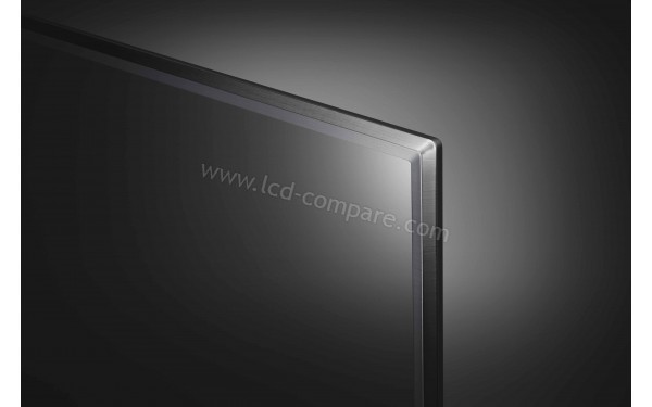 LG 75UM7050 - Zoom sur le coin sup&eacute;rieur droit