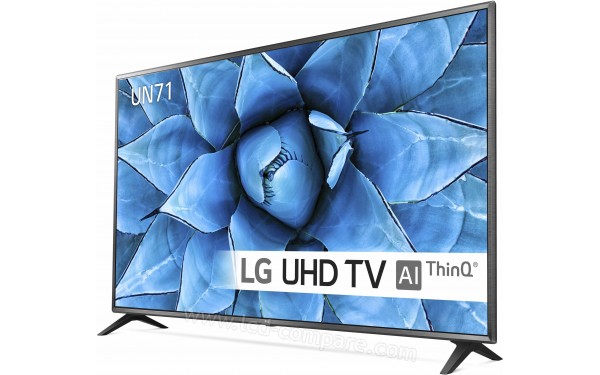 LG 75UN7000 - Vue 3/4 droite