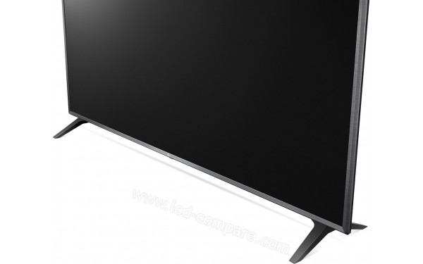 LG 75UN7070 - Zoom sur la partie basse