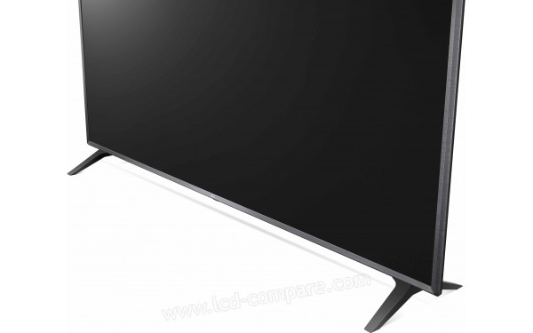 LG 75UN7100 - Zoom sur la partie basse