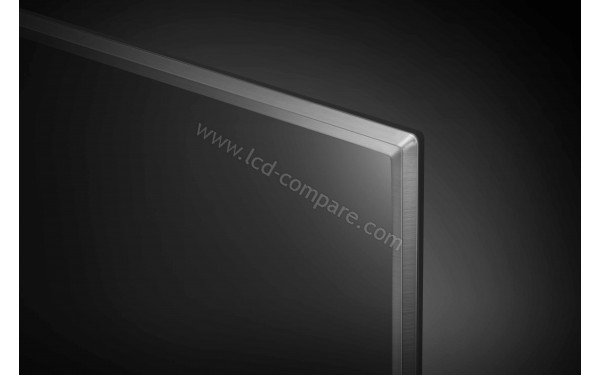 LG 75UN8100 - Zoom sur le coin sup&eacute;rieur droit