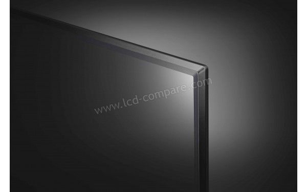 LG 75UN85003LA - Zoom sur le coin sup&eacute;rieur droit