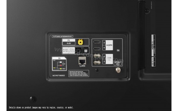 LG 75UN8500 - Connectiques