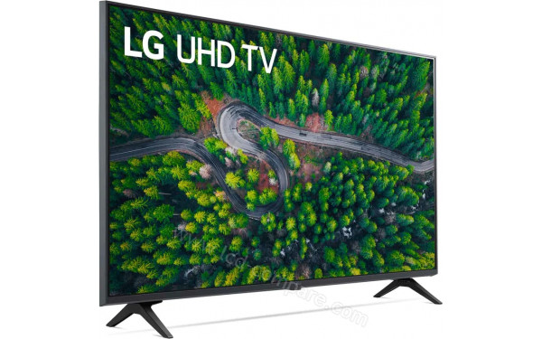 LG 75UP7670 - Vue 3/4 gauche
