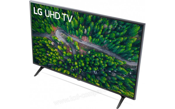 LG 75UP76709LB - Vue en plong&eacute;e