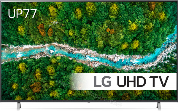 LG 75UP7700 - Vue de face