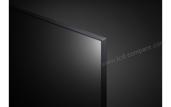 LG 75UP78003LB - Zoom sur le coin sup&eacute;rieur droit