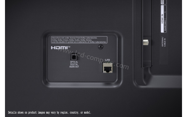 LG 75UP78006LB.API - Connectiques