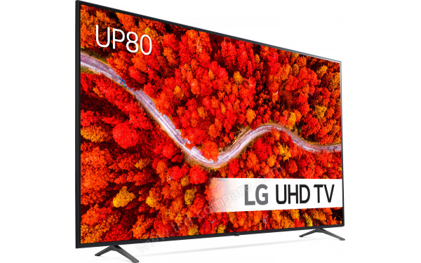 LG 75UP80006LR - Vue 3/4 gauche