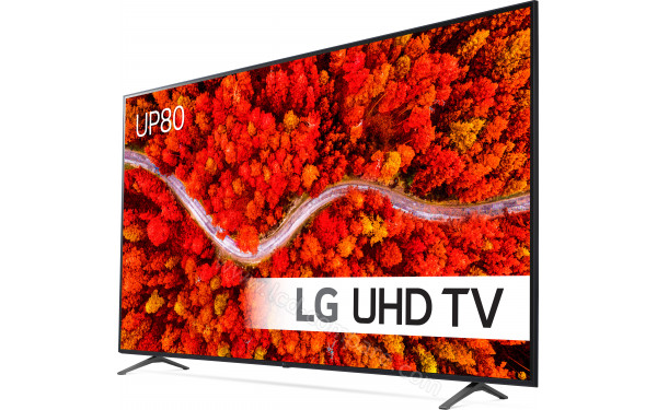 LG 75UP8000 - Vue 3/4 droite
