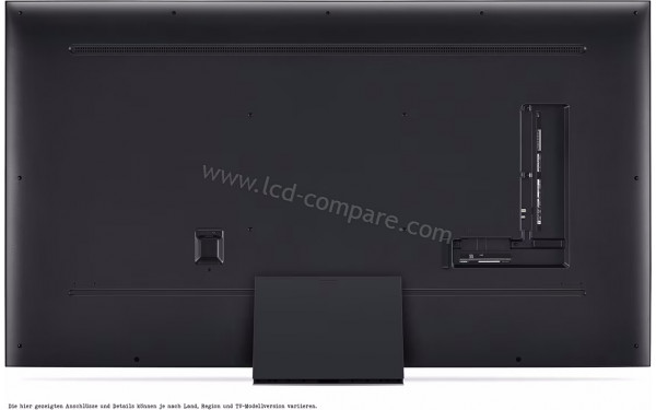 LG 75UR9100 - Vue de l'arri&egrave;re