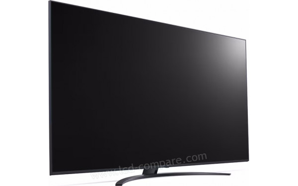 LG 75UT8100 - Vue 3/4 gauche