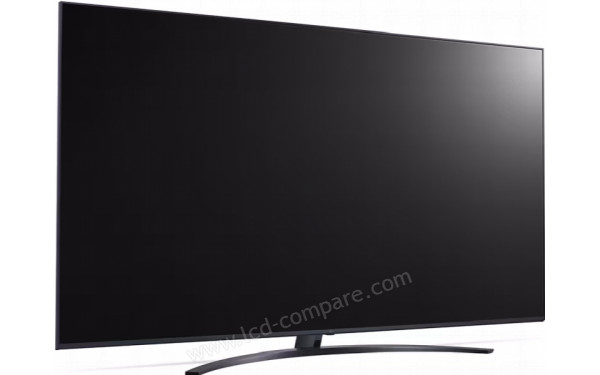 LG 75UT8100 - Vue 3/4 gauche
