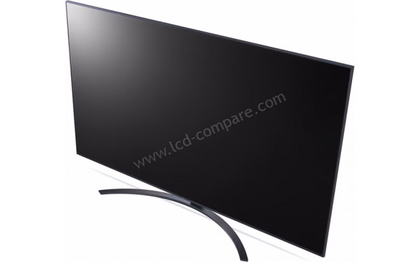 LG 75UT8100 - Vue en plong&eacute;e
