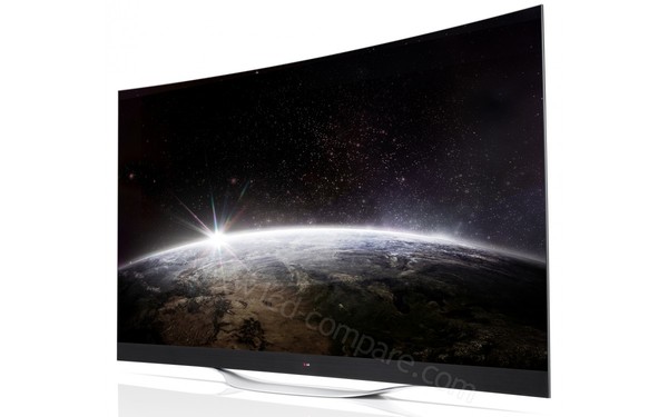 LG 77EC9800 - Vue 3/4 droite