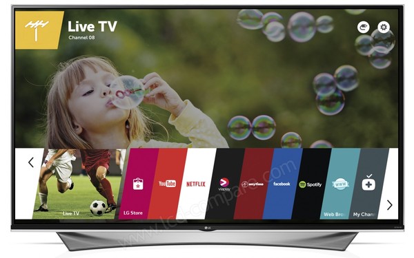 LG 79UF860V - Vue de face