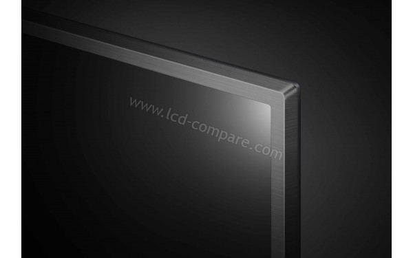 LG 82UN8500 - Zoom sur le coin sup&eacute;rieur droit