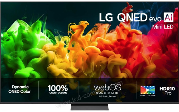 LG 85QNED81B - Vue de face