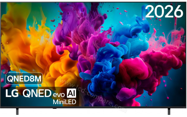 LG 85QNED8MB6A - Vue de face