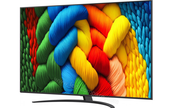 LG 86NANO81A - Vue 3/4 droite