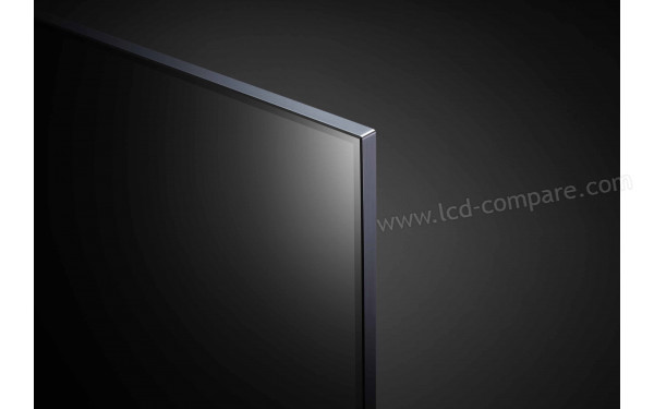 LG 86NANO869PA - Zoom sur le coin sup&eacute;rieur droit