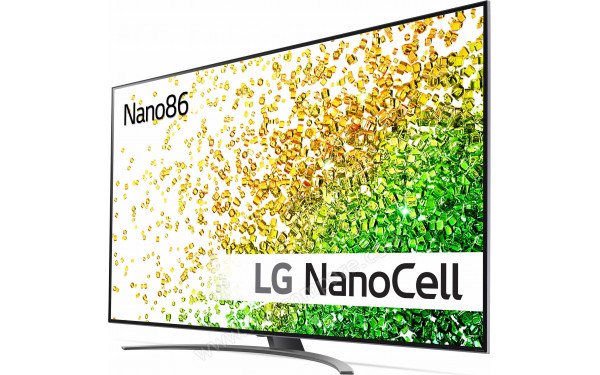 LG 86NANO86 - Vue 3/4 droite