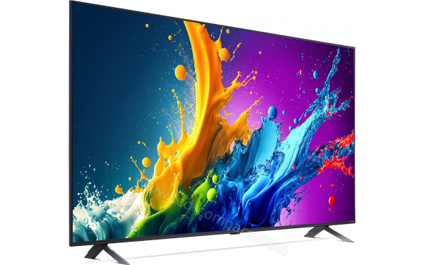 LG 86QNED80T6A.API - Vue 3/4 gauche