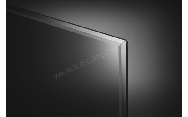 LG 86UM7600 - Zoom sur le coin sup&eacute;rieur droit