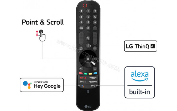 LG 86UQ9100 - T&eacute;l&eacute;commande