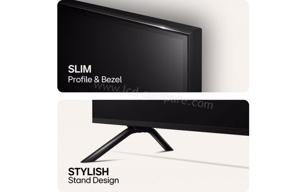 LG 98QNED89 - Vue basse et haut droite