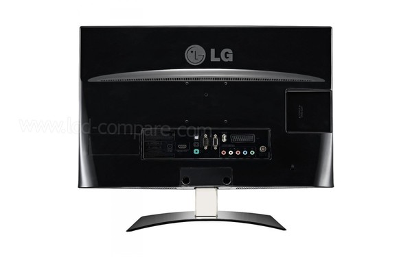 LG M2350D-PZ - Vue arri&egrave;re + connectique