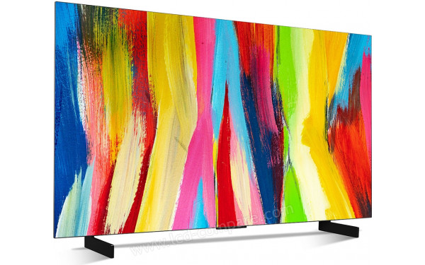 LG OLED42C21LA - Vue 3/4 gauche