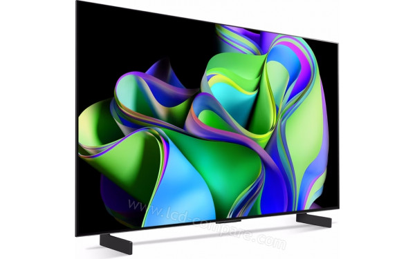 LG OLED42C32LA - Vue 3/4 gauche