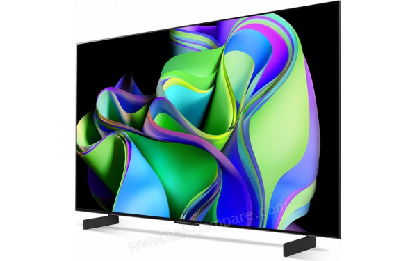 LG OLED42C32LA - Vue 3/4 droite