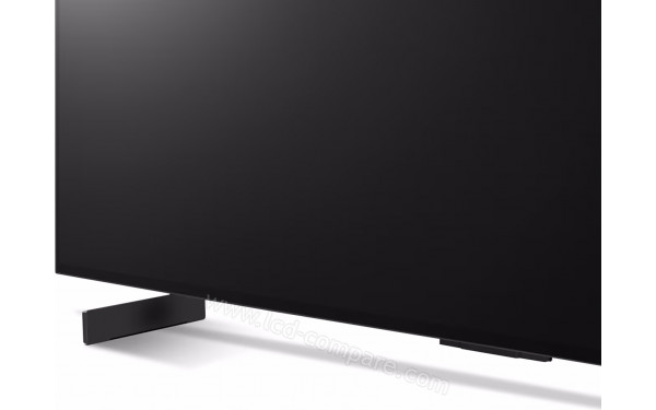 LG OLED42C34LA - Zoom sur la partie basse