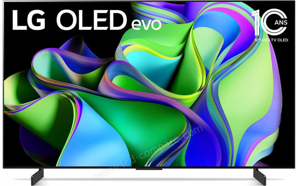 LG OLED42C38LA - Vue de face