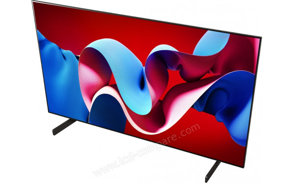 LG OLED42C41LA - Vue en plong&eacute;e