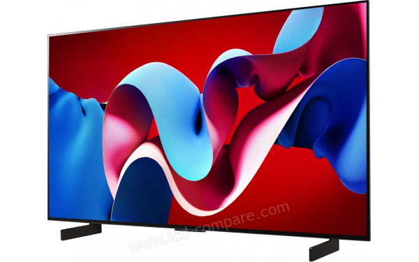 LG OLED42C4 - Vue 3/4 droite