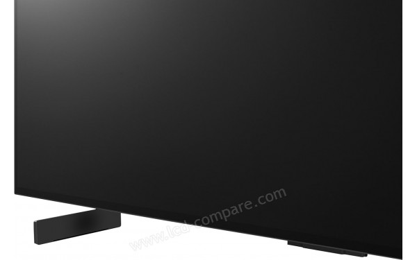 LG OLED42C4 - Zoom sur la partie basse