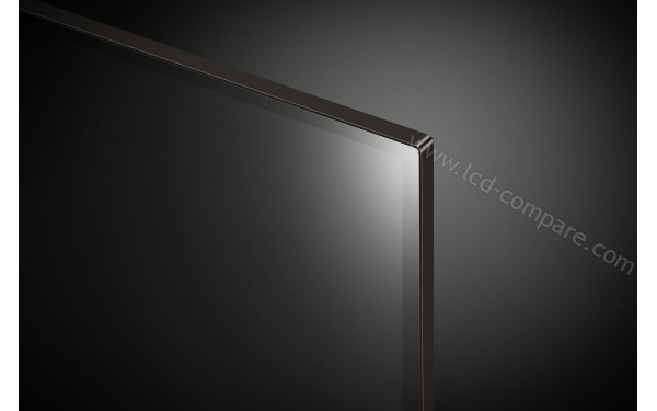 LG OLED42C45LA - Zoom sur le coin sup&eacute;rieur droit