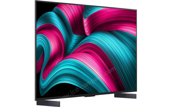 LG OLED42C55LA.API - Vue 3/4 gauche