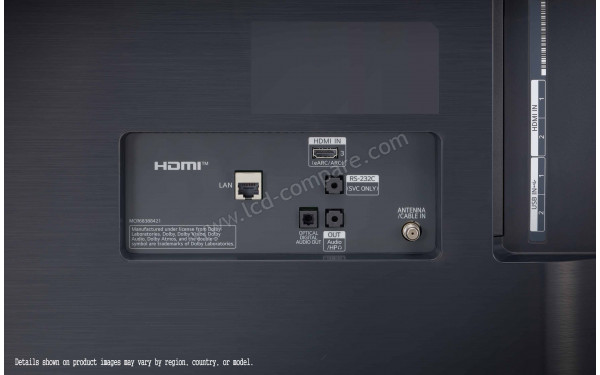 LG OLED48A13 - Connectiques