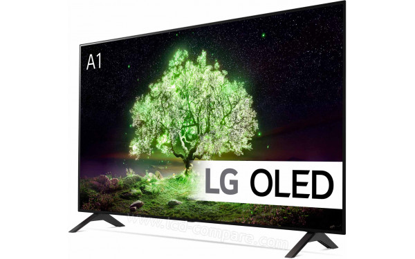 LG OLED48A16LA.API - Vue 3/4 droite