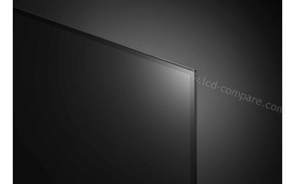 LG OLED48A1 - Zoom sur le coin sup&eacute;rieur droit